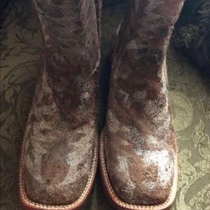 Men’s Size 10EE Distress look Johnny Ringo Boots